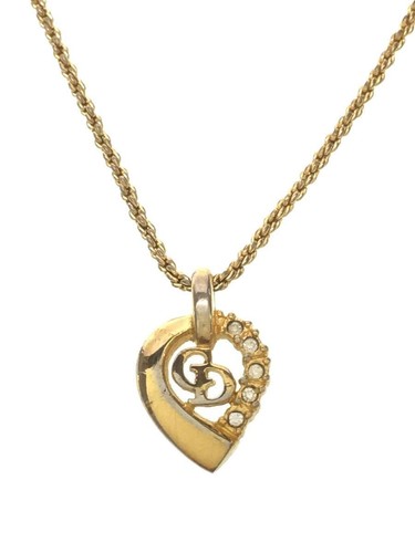 Collana Christian Dior Donna Donna con Top GLD Usata