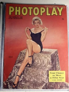 MARILYN MONROE - PHOTOPLAY 07/55 BRITISH COLOR COVER MAGAZIN TOLLES FOTO SCHÖN!! - Bild 1 von 2