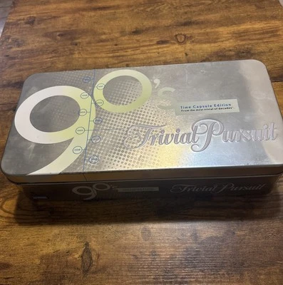 Trivial Pursuit 90s Time Capsule Edition Trivia Parker Bros New (Not Sealed) - Image 1 of 4
