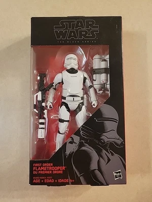 Hasbro Star Wars The Black Series First Order Flametrooper 6” Action Figure - Image 1 of 2