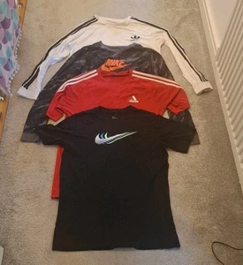 Top Bundle 4 Teen Tops Adidas Nike PUMA Good Condition Super Cheap- Clearance - Picture 1 of 17
