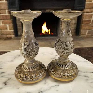 Candeliere Ceramica Capodimonte - Foto 1 di 1