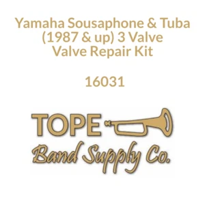 Yamaha, 3 Valve Tuba & Sousaphone (1987 & up) Valve Repair Kit - Picture 1 of 2
