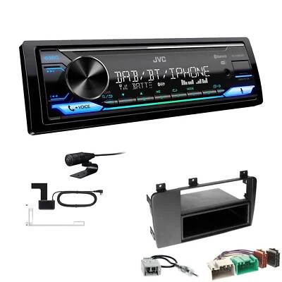 JVC Digital 1-DIN Autoradio DAB+ Bluetooth für Volvo XC70 2000-2004 - Bild 1 von 4