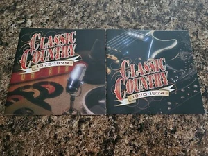 4  1998 TIME LIFE CLASSIC COUNTRY CDS m! vg+! 1975-1979. vg+! vg+! 1970-1974 70S - Picture 1 of 12