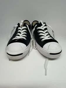Pana Converse X Jack Purcell para hombre/mujer negra ancha de ballena talla M 7 Wm 8,5 - Imagen 1 de 9