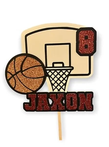 Basketball Cake Topper - Picture 1 of 1