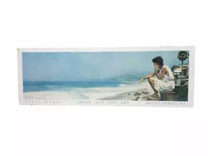 1987 "Shore Steps", Steve Hanks -Print 12”L x 36”W - Picture 1 of 2