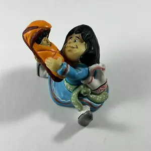 Estatuilla de madre e hijo nativos americanos doce pequeños indios de 2-3 pulgadas - Imagen 1 de 5