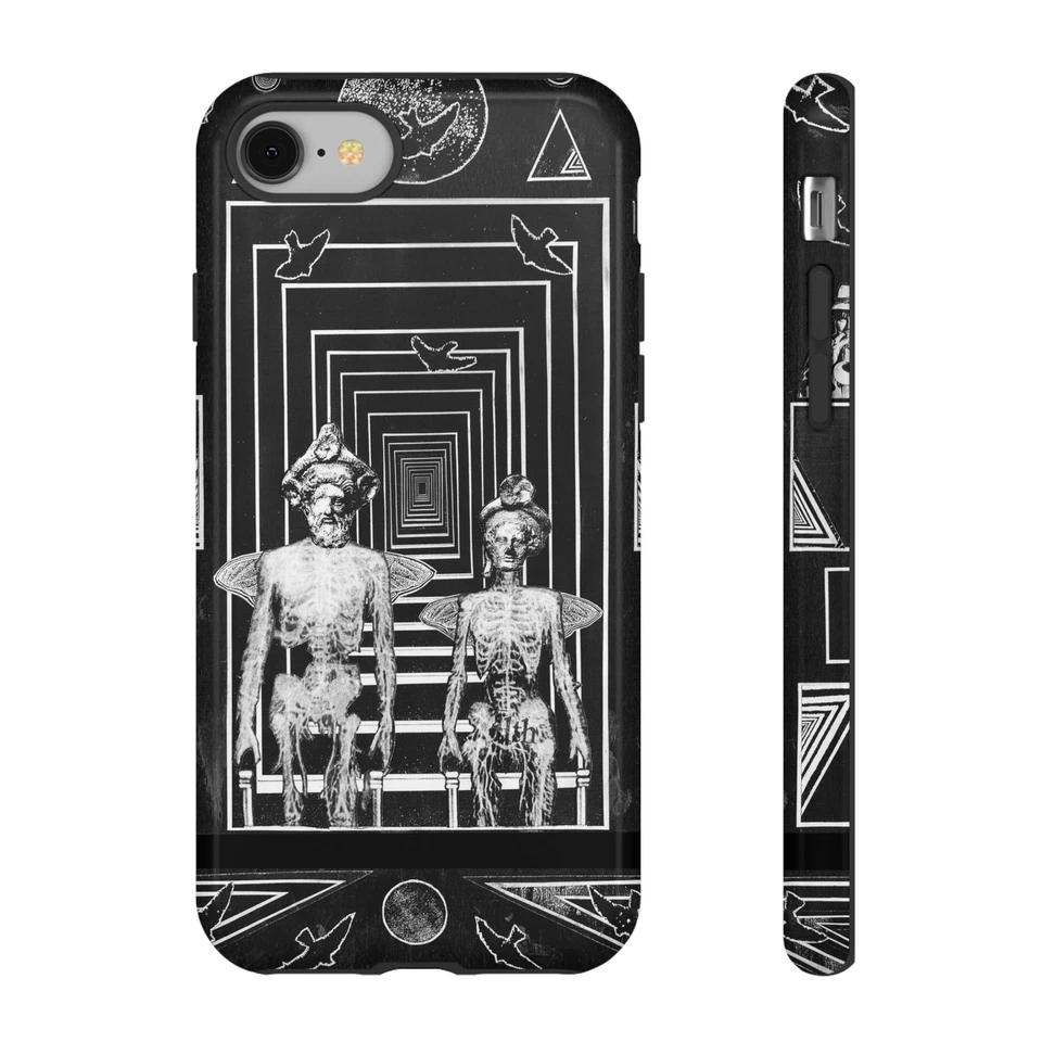 Gothic Phone Case: Skeleton, Design, Halloween, Gaming, Casio, RTX, Wagner, dada - Image 1 of 1