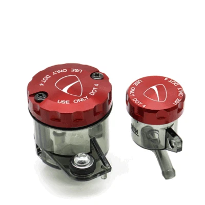 Cubierta de depósito de tanque de embrague de freno para DUCATI Multistrada 1200 DVT/Enduor V4 Foto 1 de 4