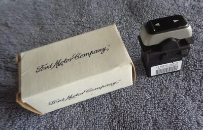 Interruptor de ventana eléctrica de un solo botón delantero o trasero NOS Ford 03-08 Lincoln Town Car Foto 1 de 4