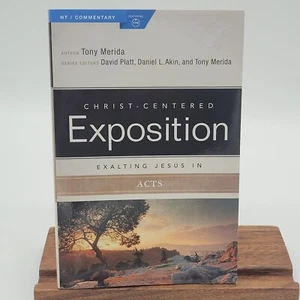 Exalting Jesus in Acts Christ-Centered.l Exposition Tony Merida Paperback Book - Picture 1 of 3