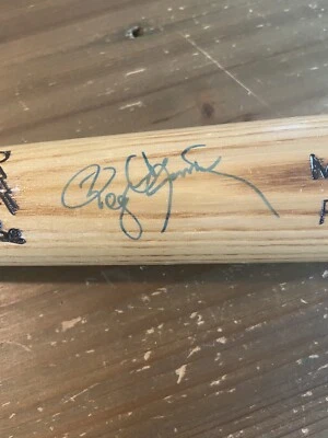 Roger Clemens Boston Red Sox Signed Bat LV Slugger 33” - Image 1 of 4