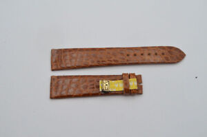 Chopard Vintage Leather Wrist Band 19MM Buckle Clasp 16MM New