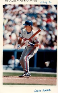 Larry Walker 1995 Topps Finest #215 Topps Vault Type 1 Orig 1 of A Kind Photos - Bild 1 von 6
