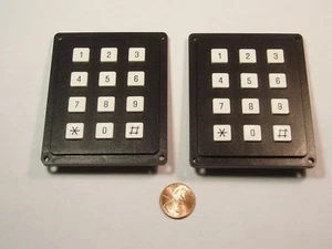 Qty 2:  4x3 Matrix Array, 12 Keys Switch Keypad Keyboard DIY Arduino NOS - Picture 1 of 6
