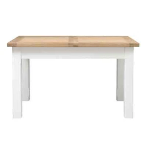 Chester Pure White 4-6 Seater Extending Dining Table RRP £699 - Picture 1 of 7
