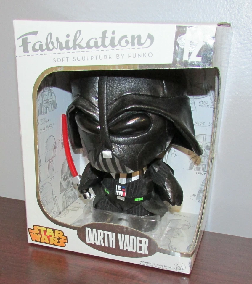 Star Wars Funko Fabrikations Darth Vader 6-Inch Plush #12 Fast Shipping - Image 1 of 2