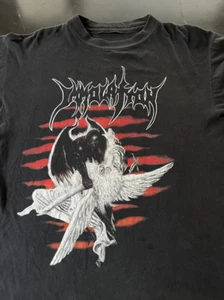 Camiseta negra de algodón Immolation Band Music for Lovers S-5XL RM102 - Imagen 1 de 3