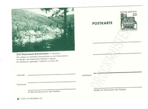 P 91 Bildpostkarte Druckmuster 20 Pfennig Lorsch - Riefensbeek K - Imagen 1 de 1