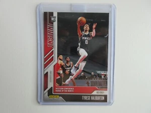 2020-21 Panini Instant NBA Basketball Tyrese Haliburton Rookie Card Prizm 01/475 - Picture 1 of 2