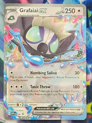 Grafaiai ex 100 Sv: Scarlet & Violet Promo Cards Holo - Image 1 of 2