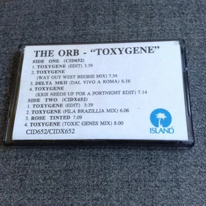 The Orb - Toxygene Cassette (Electronic/Ambient/Techno) PROMO ISLAND 1997 - Picture 1 of 4