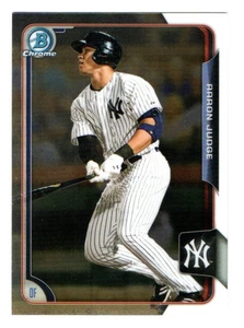 2015 Bowman Chrome Aaron Judge Rookie RC #150 Free Shipping - Picture 1 of 2