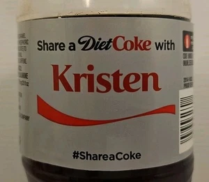 Share A Coke With Kristen 2015 Personalized Coca-Cola Diet Coke Bottle - Imagen 1 de 7