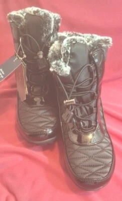 Botas Khombu Molly Thermo Lite para mujer 6W negras  Foto 1 de 4