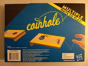 Hasbro Coinhole Spiel Tabletop Verwendung Weihnachtsgeschenke für Kinder ab 8 Jahren - Bild 1 von 4