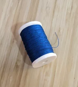 Blue 100% Silk Thread 60/2 - 300 yard spool - Picture 1 of 1