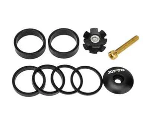 Bicycle Stem Cap & Spacers Set Cover Aluminum Headset Fork Top 1-1/8 Threadless - Picture 1 of 17