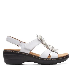 Clarks Women's Merliah Sheryl White 26162903 - Picture 1 of 4