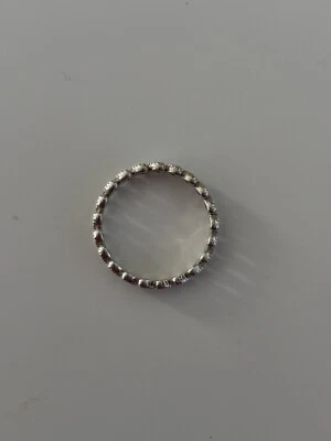 Anello Pandora Argento S925 Fascia di Cuori Misura 56 - Immagine 1 di 3