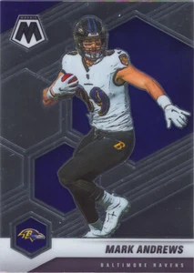 Mark Andrews 2021 Mosaic Football Chrome Base Card #25 Baltimore Ravens NFL - Picture 1 of 2