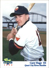 1992 Quad City River Bandits Classic/Best #22 Gary Hagy