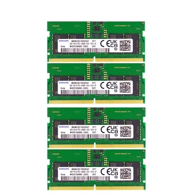 Samsung 32GB (4X 8GB ) DDR5 4800MHz PC5-38400 Laptop Memory Ram M425R1GB4BB0-CQK - Image 1 of 4