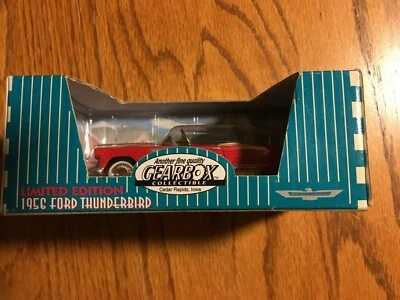 GearBox Collectible Limited 1956 Ford Thunderbird/Pedal Car Division Fiesta Red  - Image 1 of 4