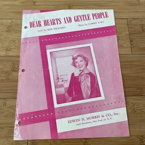 Vintage Sheet Music - Dear Hearts And Gentle People - 1949 Ukulele Piano - Picture 1 of 6