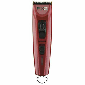 BaByliss PRO FXX3C FX3 Collection Red  Adjustable Blade Cordless Clipper