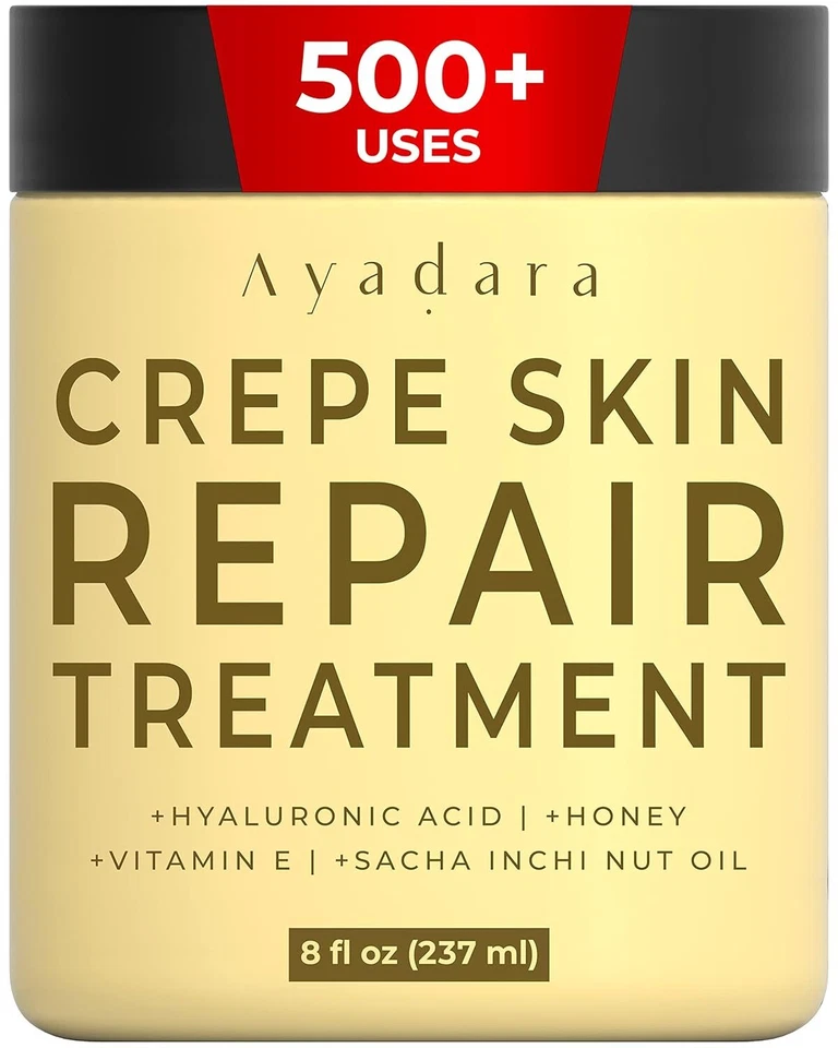 Ayadara Crepe Skin Repair Treatment, Aging & Wrinkle Lotion with Hyaluronic Acid - Image 1 of 4