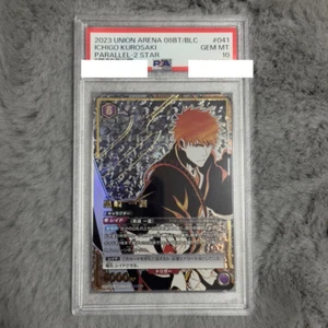 PSA 10 Union Arena Ichigo Kurosaki Bleach BLC-1-041 SR GEM MINT 2023 PARALLEL - Picture 1 of 2