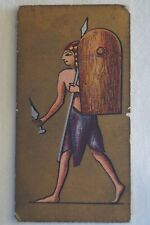 Ancient Egypt Vintage 1928 Pre WWII Cavanders Gold Card Egyptian Shield