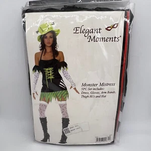 New Elegant Moments Monster Mistress Costume - Size L - Picture 1 of 4