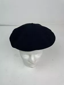 Vintage French Wool Felt Beret Hat Cap 1930s 1940s European Style Adult Unisex - Picture 1 of 8