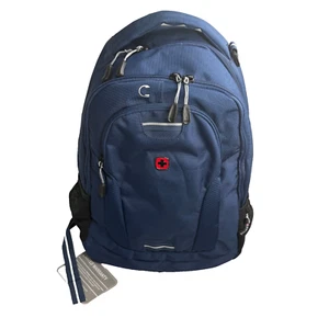 SWISSGEAR 5505 Navy Laptop Backpack 18” x 13” x 6” – NEW, Fits 16" Laptop - Picture 1 of 20