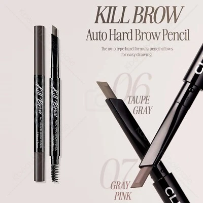 [CLIO] Lápiz de cejas duro automático Kill Brow, los 3 colores, vendedor de EE. UU., ENVÍO GRATUITO Foto 1 de 3