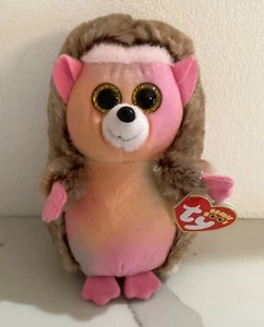 Ty PINECONE Hedgehog Beanie Boo 6" NUOVO - Foto 1 di 4